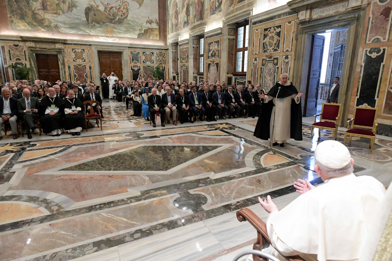 2022.09.22 Partecipanti al Congresso Tomistico Internazionale, promosso dalla Pontificia Accademia di San Tommaso