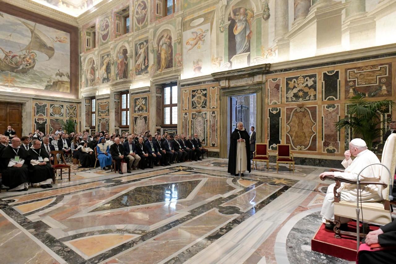 2022.09.22 Partecipanti al Congresso Tomistico Internazionale, promosso dalla Pontificia Accademia di San Tommaso