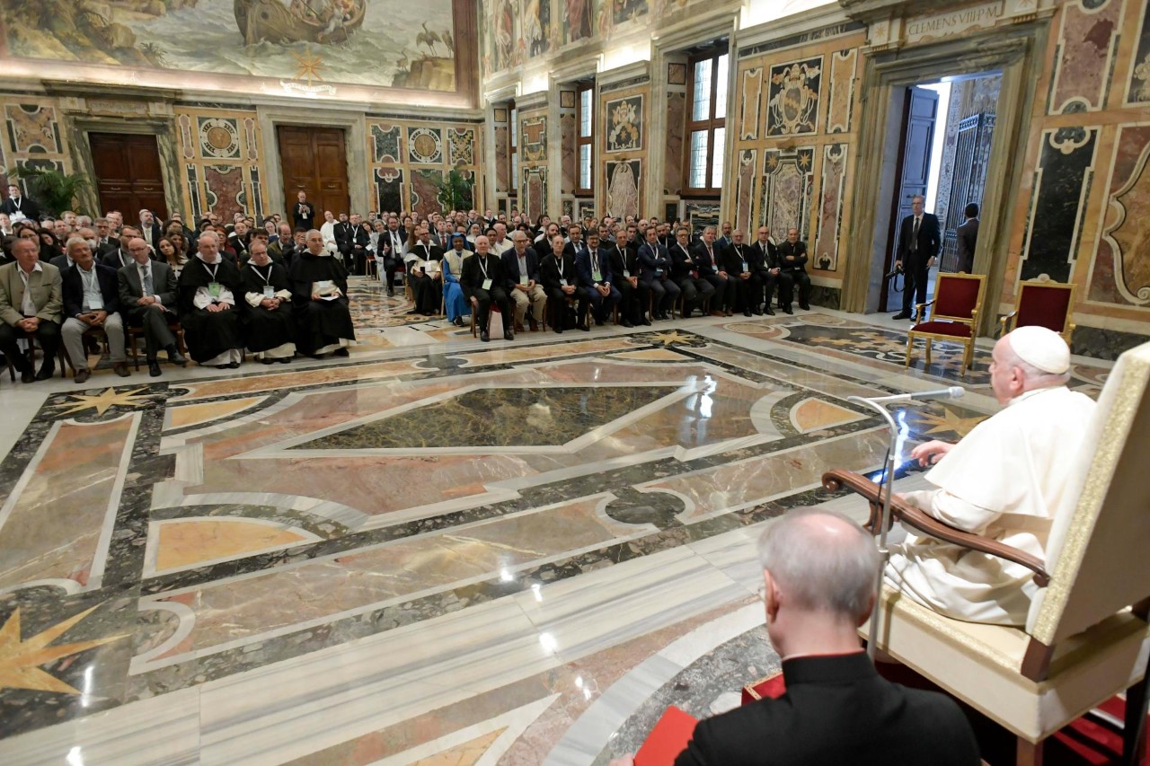 2022.09.22 Partecipanti al Congresso Tomistico Internazionale, promosso dalla Pontificia Accademia di San Tommaso