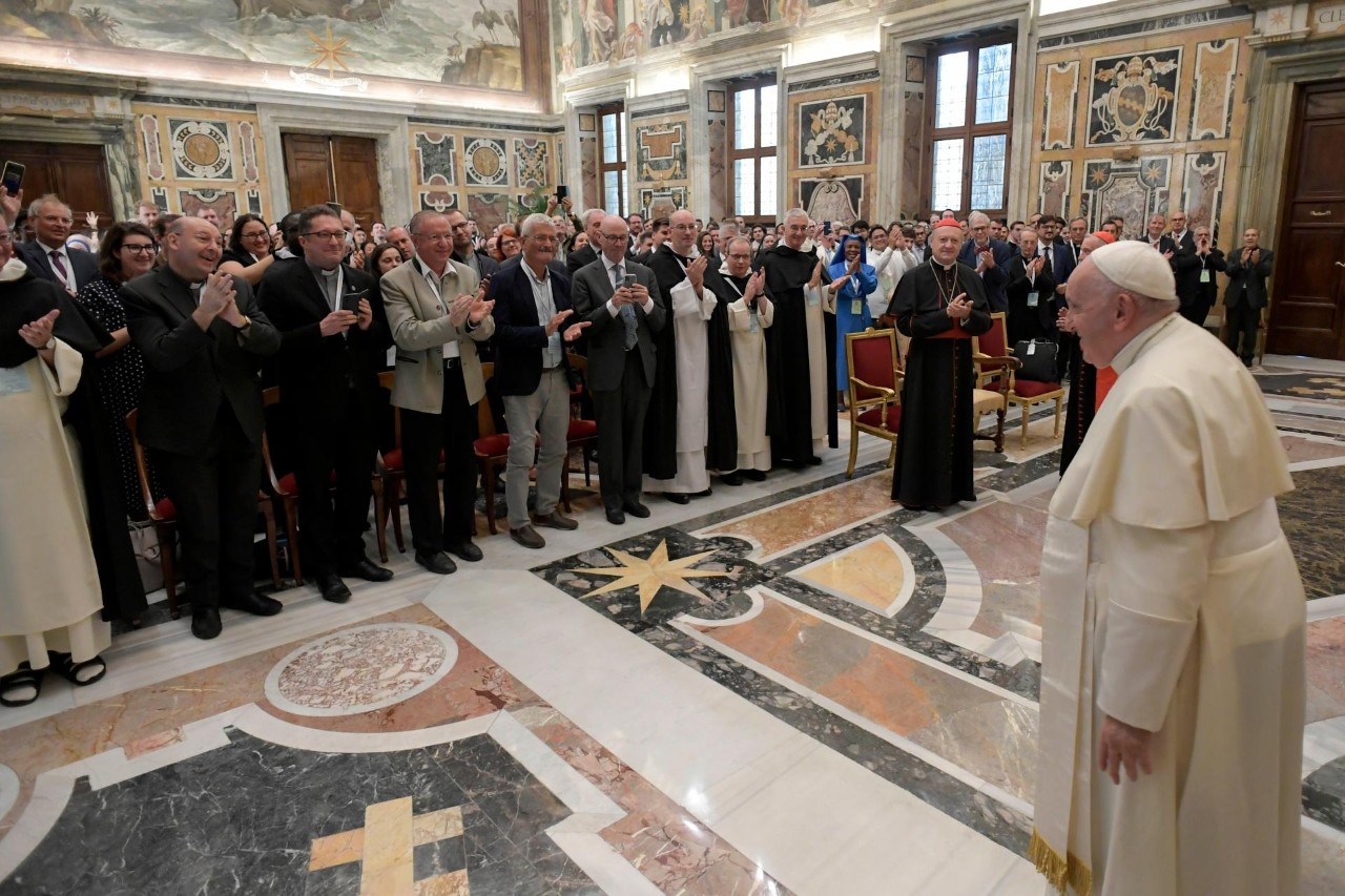 2022.09.22 Partecipanti al Congresso Tomistico Internazionale, promosso dalla Pontificia Accademia di San Tommaso