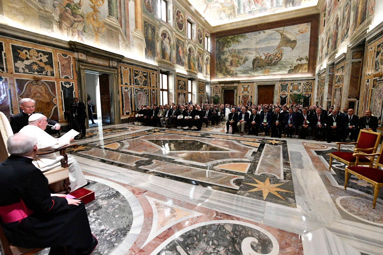 2022.09.22 Partecipanti al Congresso Tomistico Internazionale, promosso dalla Pontificia Accademia di San Tommaso