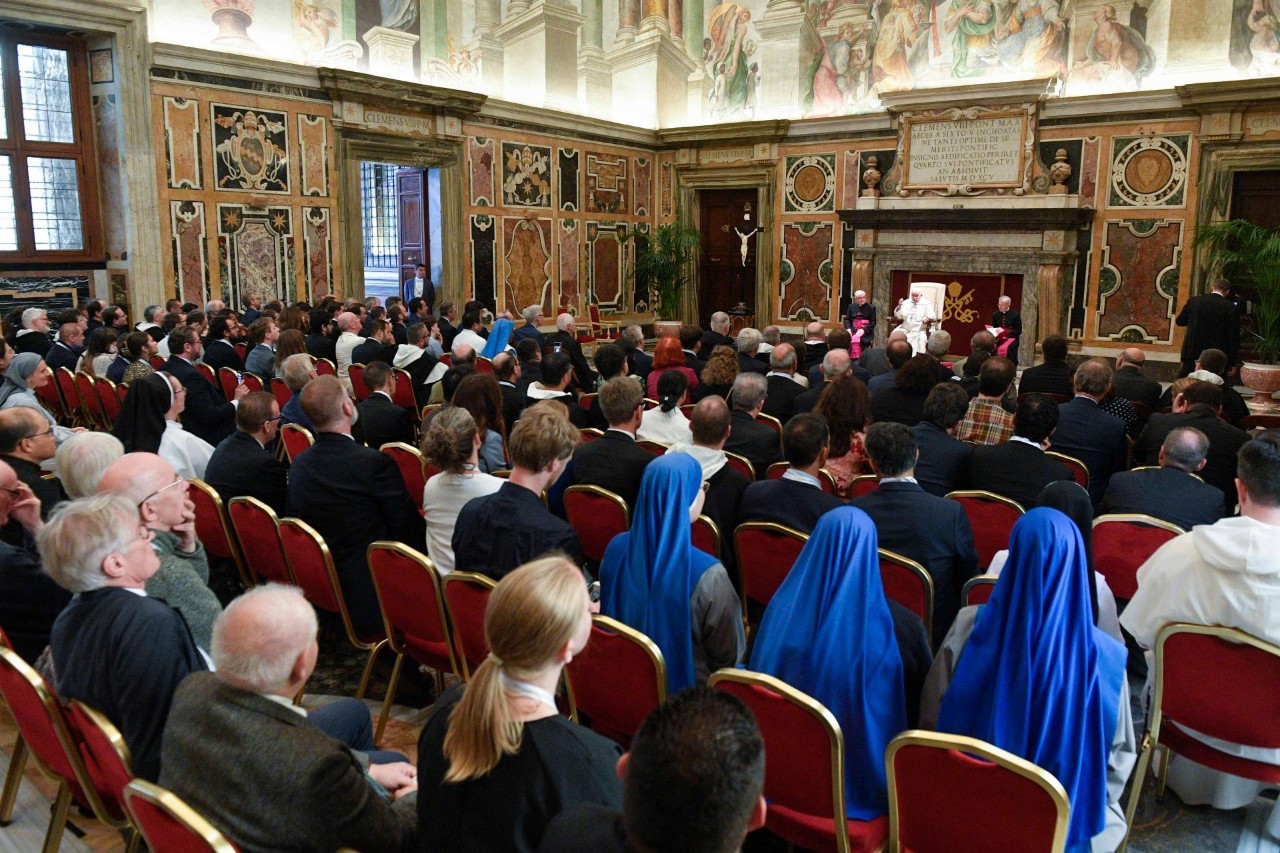 2022.09.22 Partecipanti al Congresso Tomistico Internazionale, promosso dalla Pontificia Accademia di San Tommaso