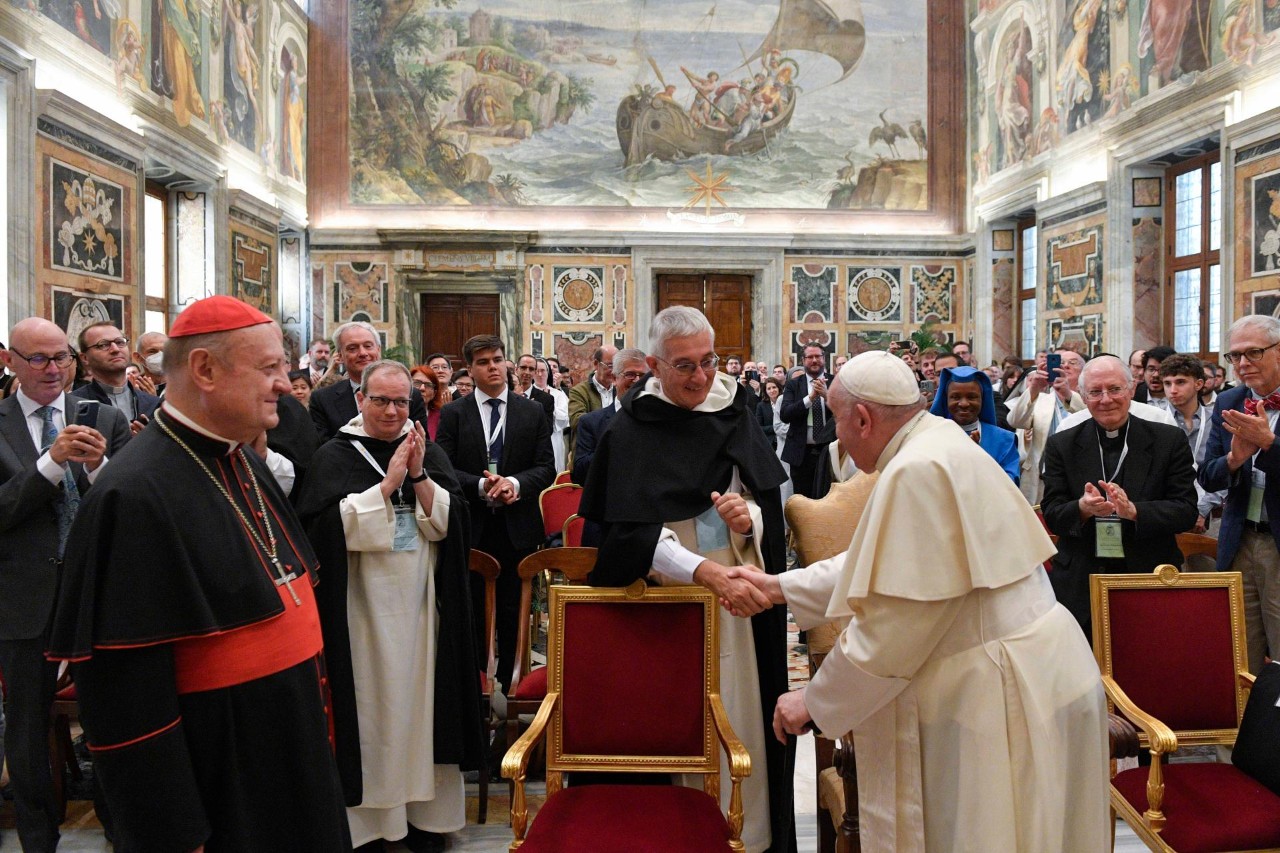 2022.09.22 Partecipanti al Congresso Tomistico Internazionale, promosso dalla Pontificia Accademia di San Tommaso